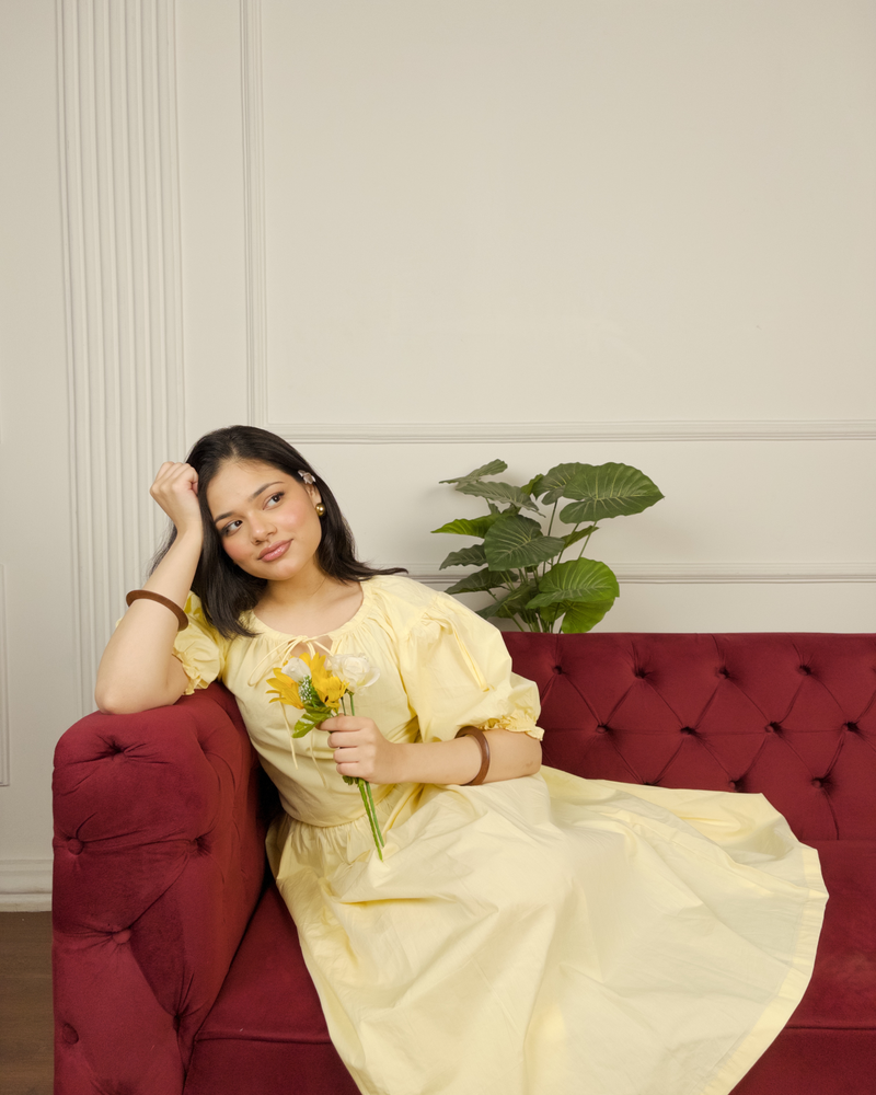 Sunwash - Butter Yellow Maxi Dress